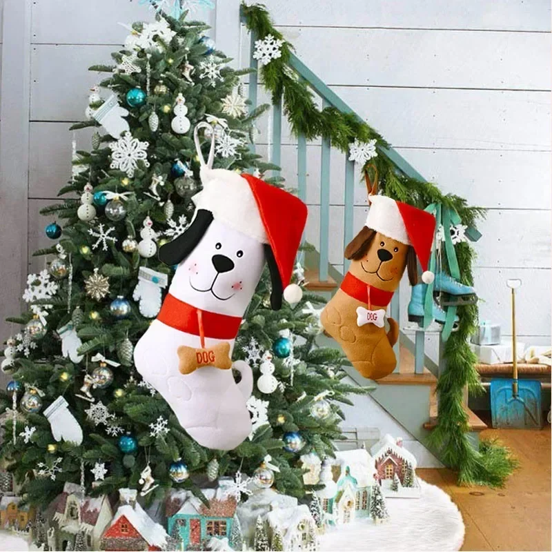 Dog Bone Shape Christmas Stock - огляд і ціна Christmas Stocking Hanging