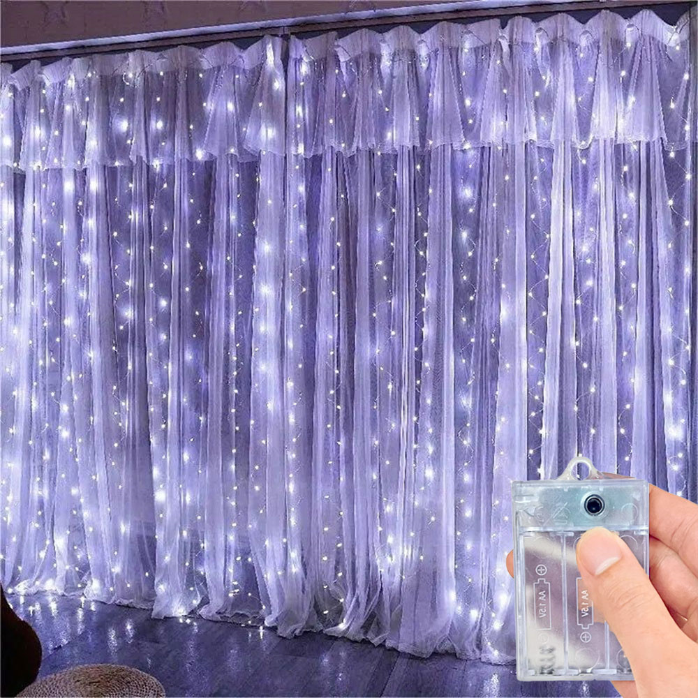 3/6m Curtain LED String Lights - огляд і ціна Led Fairy String Lights