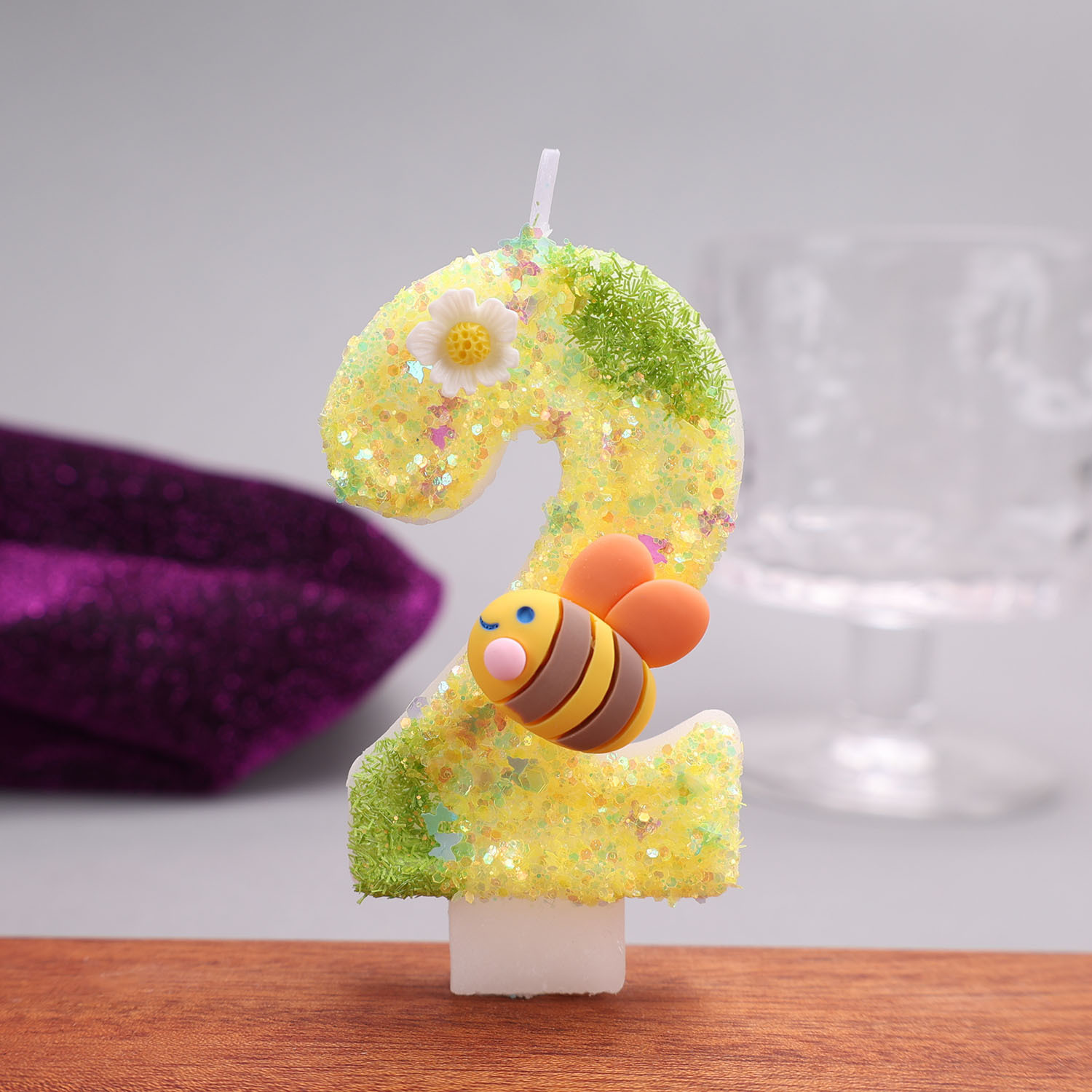 Yellow-Green Digital Candles,  - огляд і ціна Holiday Candle Set