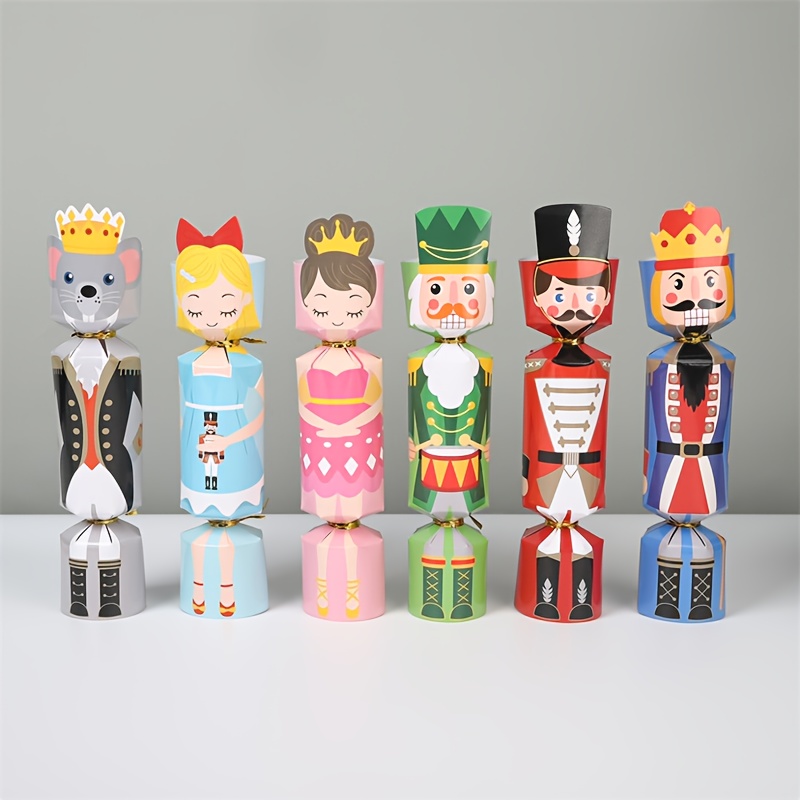 24Pcs Christmas Cracker Nutcra - огляд і ціна Nutcracker Figurine