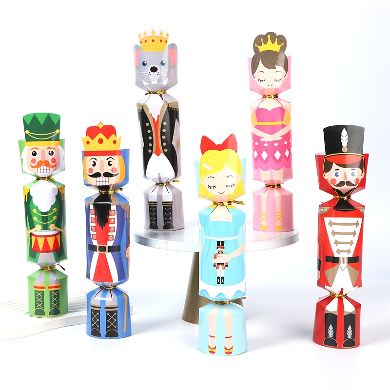 24Pcs Christmas Cracker Nutcra - огляд і ціна Nutcracker Figurine