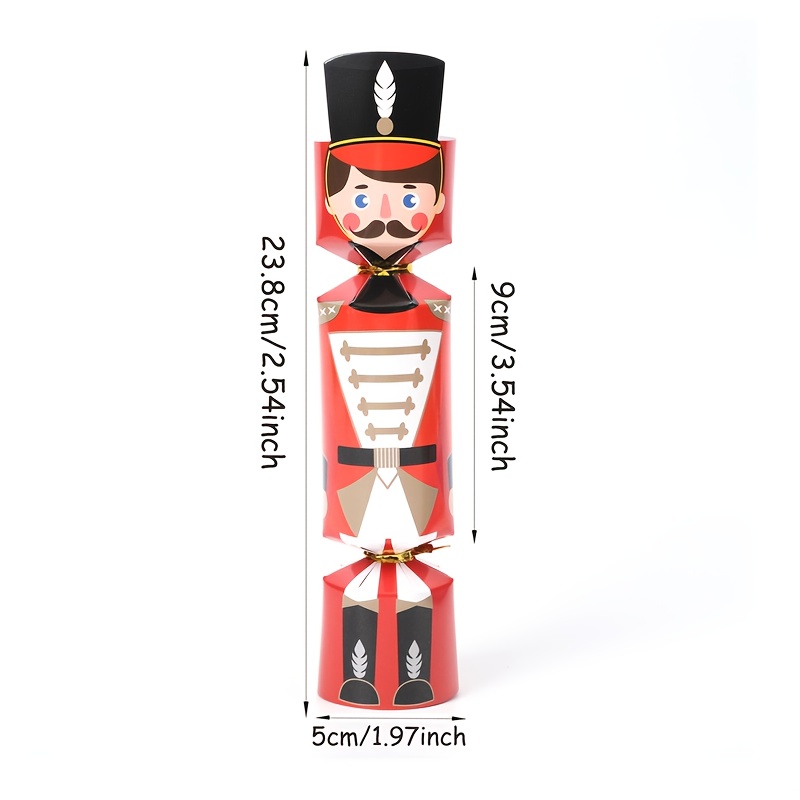 24Pcs Christmas Cracker Nutcra - огляд і ціна Nutcracker Figurine