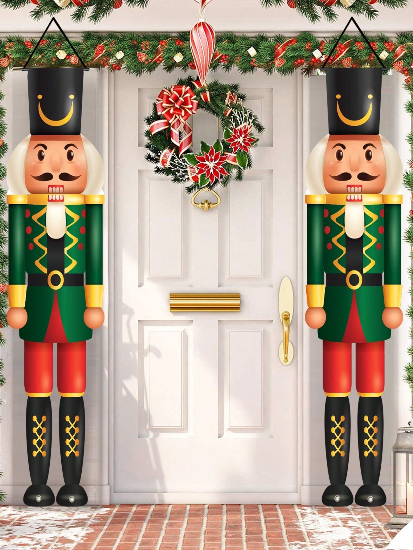 Christmas Porch Banner Nutcrac - огляд і ціна Nutcracker Figurine