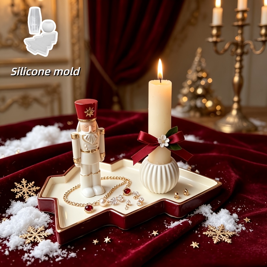3pcs Nutcracker Soldier Spheri - огляд і ціна Nutcracker Figurine