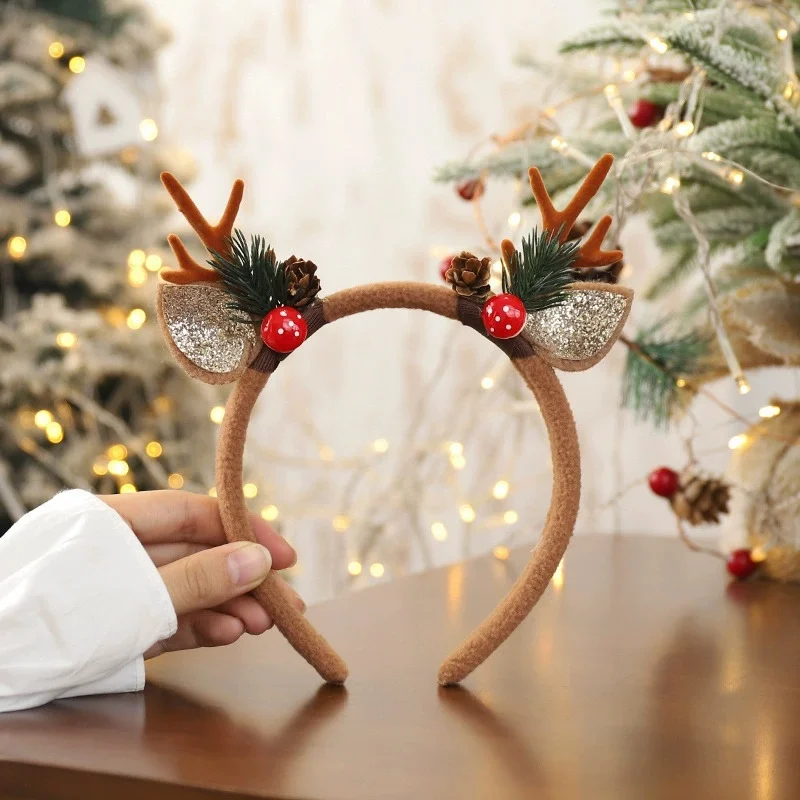 1Pc Christmas Headbands Christ - огляд і ціна Reindeer Antlers Headband