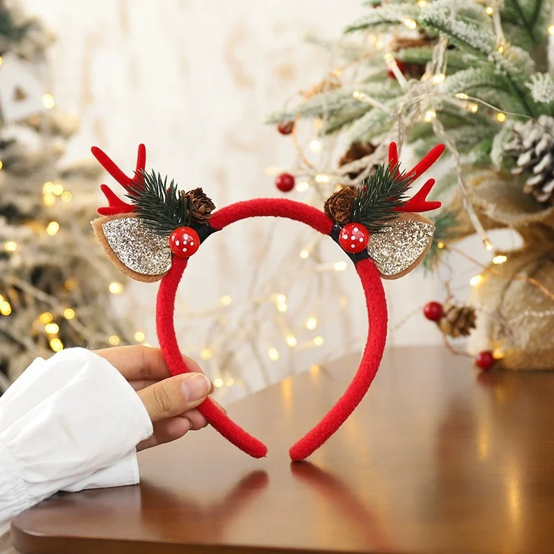 1Pc Christmas Headbands Christ - огляд і ціна Reindeer Antlers Headband