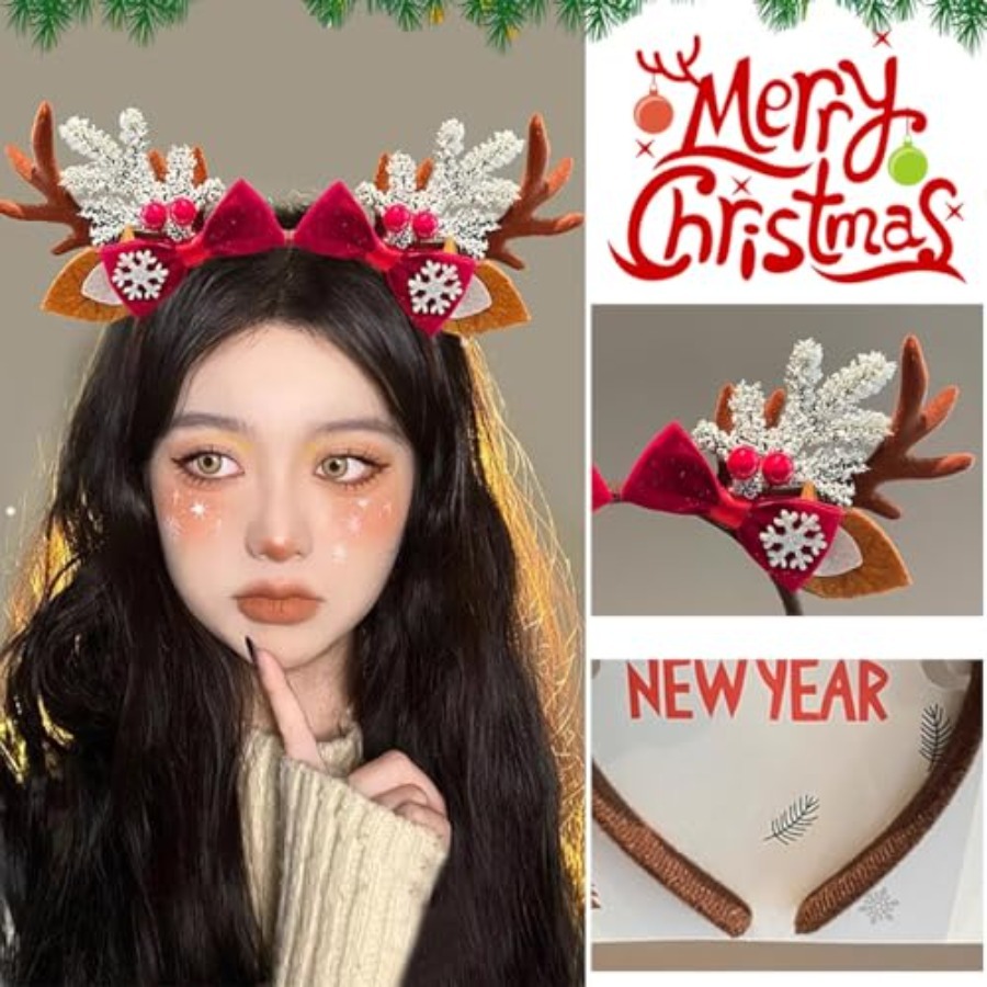 Cute Christmas Headband for Wo - огляд і ціна Reindeer Antlers Headband