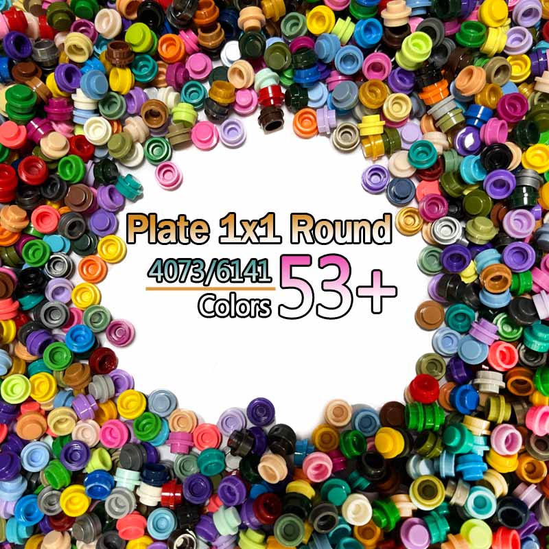 Round Plate 1x1 DIY Pixel Art  - огляд і ціна Lego Set City