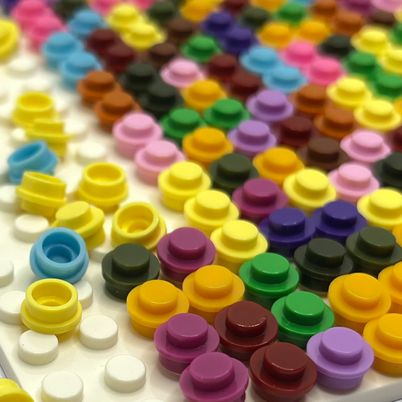 Round Plate 1x1 DIY Pixel Art  - огляд і ціна Lego Set City