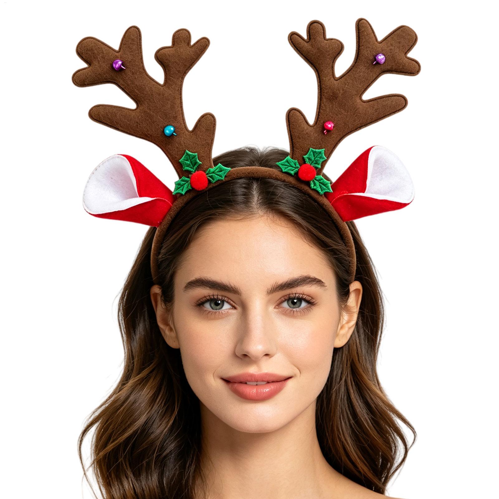 Christmas Reindeer Antlers Hea - огляд і ціна Reindeer Antlers Headband