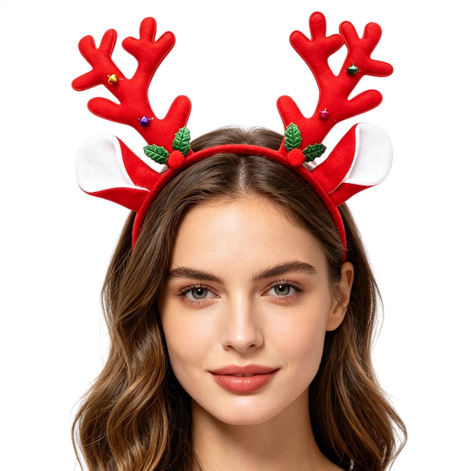 Christmas Reindeer Antlers Hea - огляд і ціна Reindeer Antlers Headband