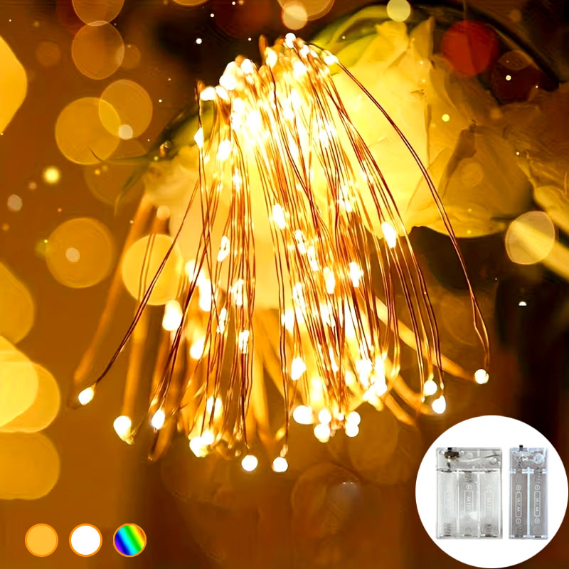 LED fairy lights, battery-powe - огляд і ціна Led Fairy String Lights