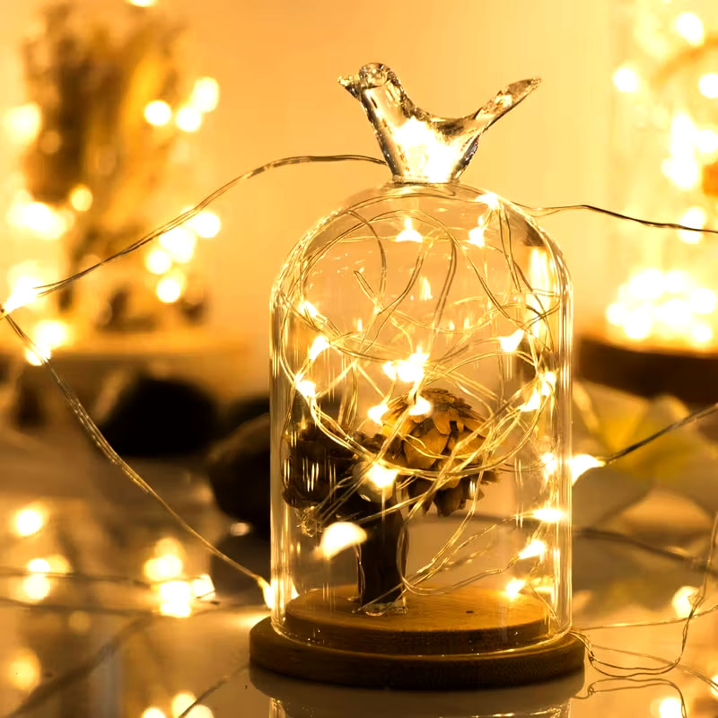 LED fairy lights, battery-powe - огляд і ціна Led Fairy String Lights
