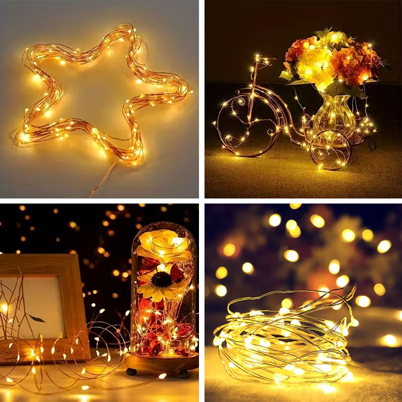 LED fairy lights, battery-powe - огляд і ціна Led Fairy String Lights