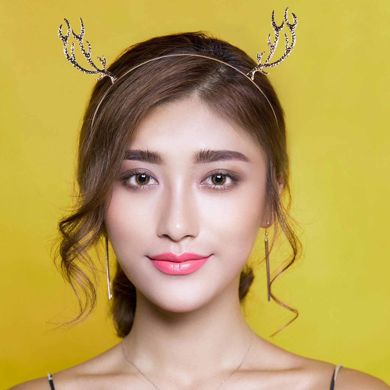 Metal Rhinestone Hair Hoop Ant - огляд і ціна Reindeer Antlers Headband