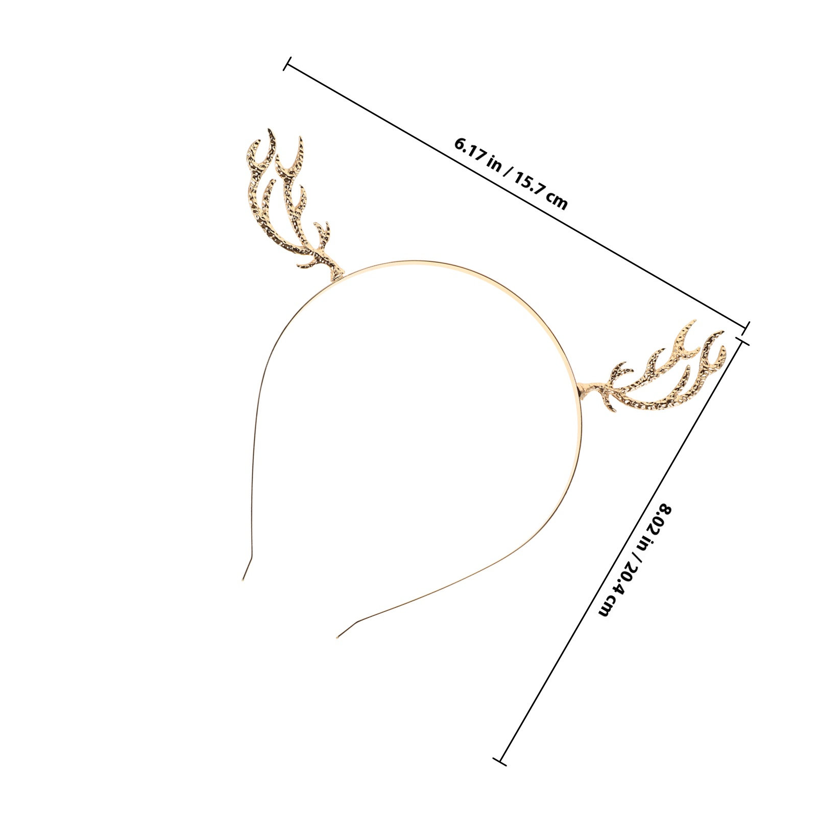 Metal Rhinestone Hair Hoop Ant - огляд і ціна Reindeer Antlers Headband