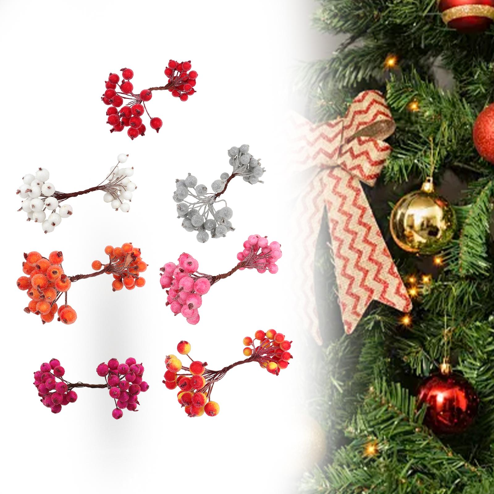 Foam Berry Stems for Christmas - огляд і ціна Christmas Tree Artificial